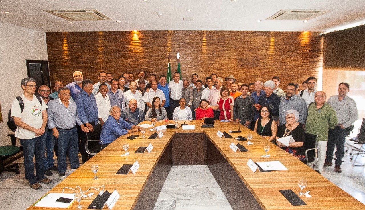 Reunião com o governador