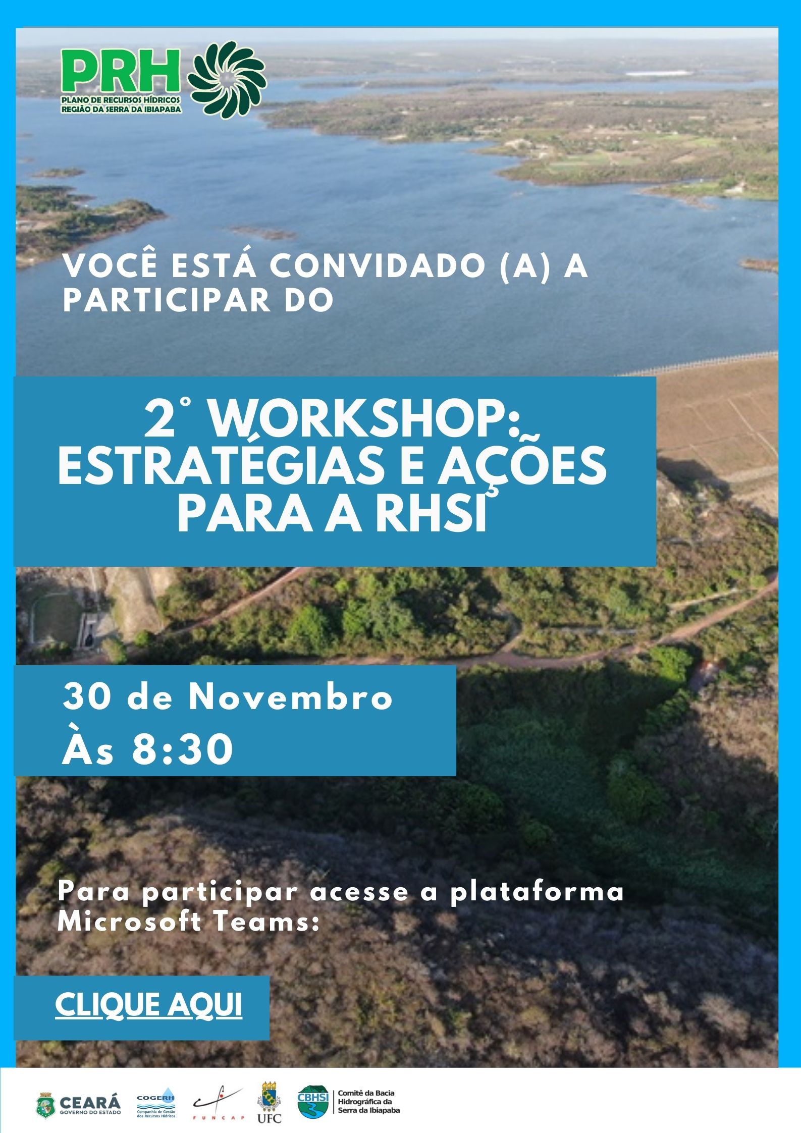 Convite: 2° Workshop (Estratégias e Ações) da RHSI