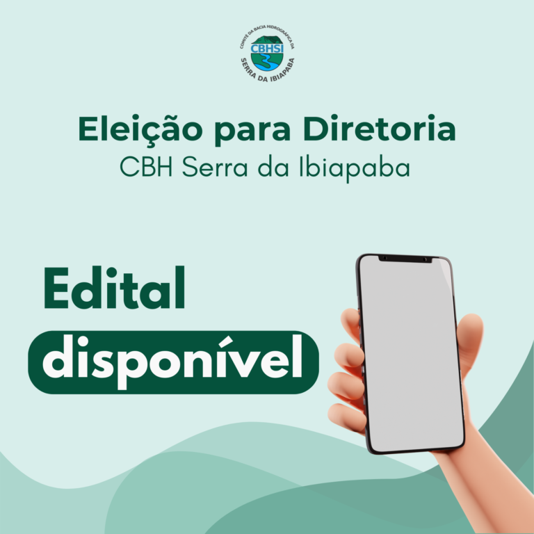Abertas inscrições para eleição da nova Diretoria do Comitê da Bacia Hidrográfica da Serra da Ibiapaba para biênio 2024-2026